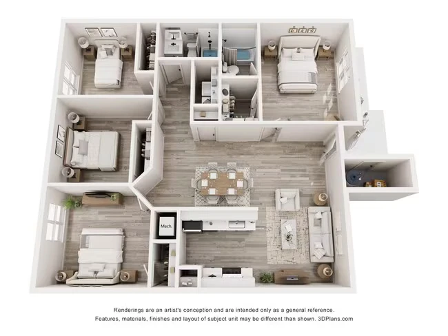 4x2 0922 floor plan